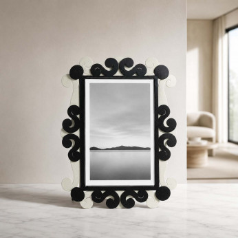 Arti e Mestieri Portafoto piccolo in metallo di design Koko