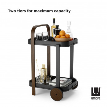 Umbra Carrello da portata da cucina con ruote dal design moderno ed elegante