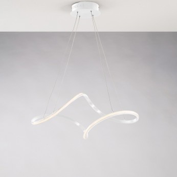 Be Light Lampada a sospensione a LED con struttura in alluminio e diffusore in acrilico Dana