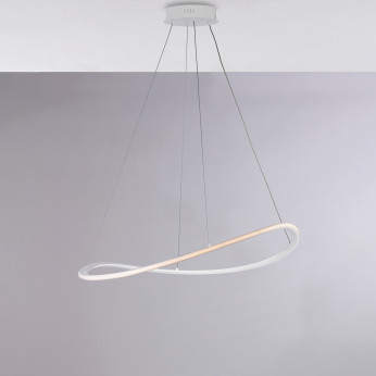 Be Light Lampada a sospensione a LED con struttura in alluminio e diffusor in acrilico Raky
