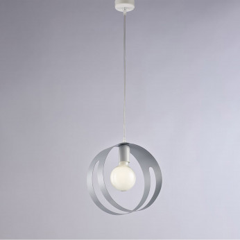 Be Light Lampada a sospensione moderna con struttura e con singolo diffusore in metallo Peter