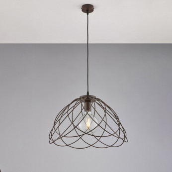 Be Light Lampada a sospensione moderna con struttura e diffusore in metallo Pagoda