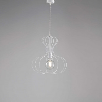 Be Light Lampada a sospensione singola con struttura in metallo dalle linee moderne Titty