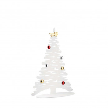 Alessi Decorazione natalizia in acciaio albero di natale grande "Bark for Christmas" 
