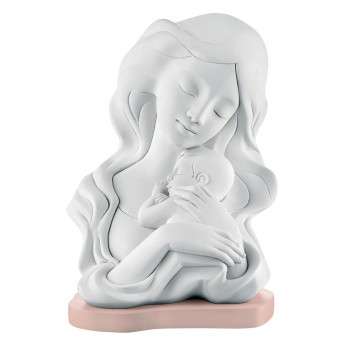 Bongelli Preziosi Bomboniera Battesimo - statuina con abbraccio di mamma