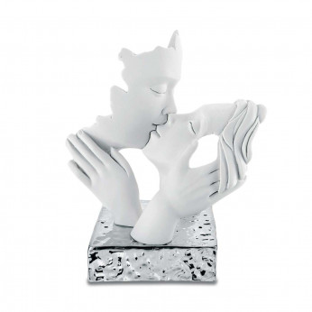 Bongelli Preziosi Bomboniera per matrimonio - Scultura in marmorino con volti che si baciano Face