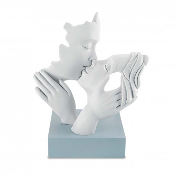 Bongelli Preziosi Bomboniera per matrimonio - Scultura in marmorino con volti che si baciano Face