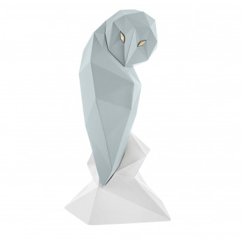Bongelli Preziosi Bomboniera per vari eventi - Scultura moderna in marmorino con gufetto Modern Animal