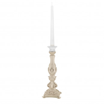 Bongelli Preziosi Candelabro alto in marmorino dal design moderno ed elegante Flame