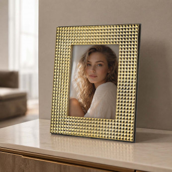 Bongelli Preziosi Cornice portafoto in marmorino dal design elegante Diamond