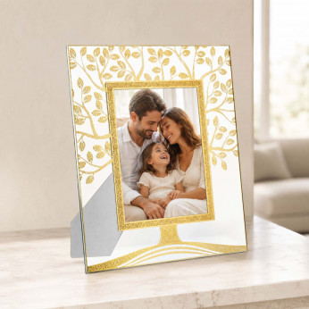 Bongelli Preziosi Cornice portafoto piccola in vetro dal design moderno ed elegante 