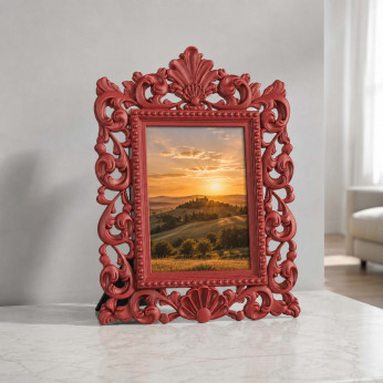 Bongelli Preziosi Portafoto da tavolo barocco in marmorino dal design moderno ed elegante Barocco