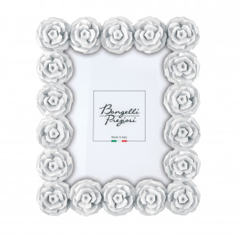 Bongelli Preziosi Portafoto piccolo con cornice in marmorino dal design moderno