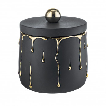 Bongelli Preziosi Portagioie in marmorino con decori a goccia design moderno ed elagante Rugiada