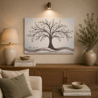 Bongelli Preziosi Quadretto moderno con albero della vita 50x35
