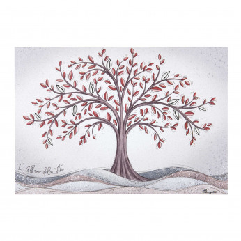 Bongelli Preziosi Quadro moderno con albero della vita 80x56 