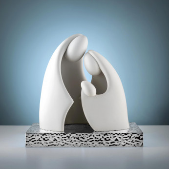 Bongelli Preziosi Scultura con la natività natalizia dal design moderno