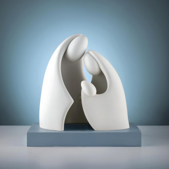 Bongelli Preziosi Scultura con la natività natalizia dal design moderno