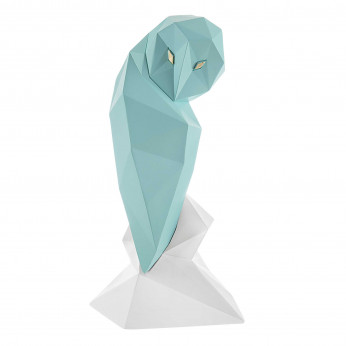 Bongelli Preziosi Scultura da tavolo Gufo grande in marmorino dal design moderno ed elegante Modern Animal