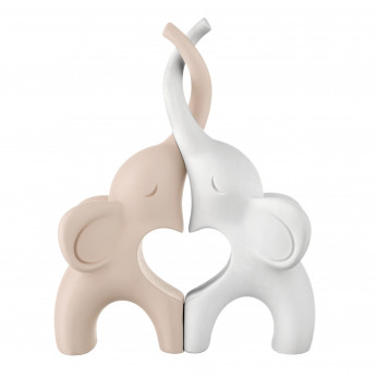 Bongelli Preziosi Scultura in marmorino dal design moderno Elefanti