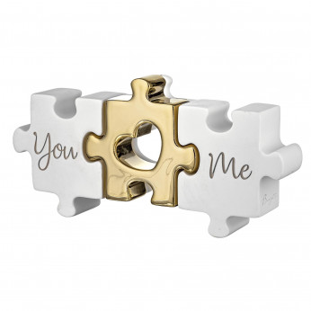 Bongelli Preziosi Scultura in marmorino "You Love Me" Puzzle