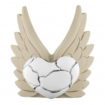 Bongelli Preziosi Scultura in stile kintsugi dal design moderno Cuore Ali