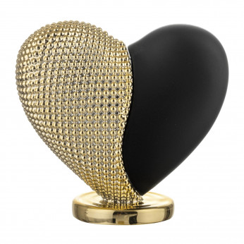Bongelli Preziosi Scultura media con cuore in marmorino Cuore Bicolore