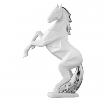 Bongelli Preziosi Scultura piccola in marmorino dal design moderno Cavalli