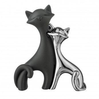 Bongelli Preziosi Scultura piccola in marmorino dal design moderno Gatti