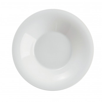 Brandani Set 6 pezzi piatti fondi in ceramica dalle linee classiche ed eleganti Montana