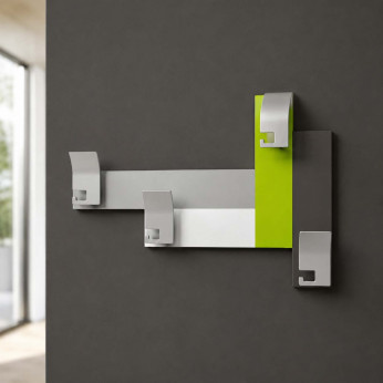 CalleaDesign Attaccapanni da parete particolare in legno dal design moderno CoatRack