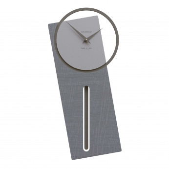CalleaDesign Orologio da parete a pendolo in legno dal design moderno ed elegante Sherlock