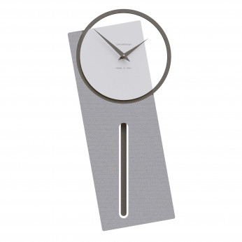 CalleaDesign Orologio da parete a pendolo in legno dal design moderno ed elegante Sherlock