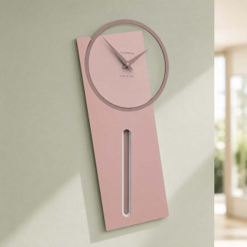 CalleaDesign Orologio da parete a pendolo in legno dal design moderno ed elegante Sherlock