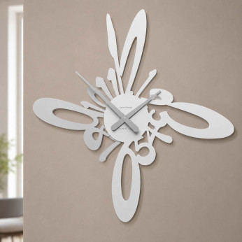 CalleaDesign Orologio da parete in legno particolare Armonico