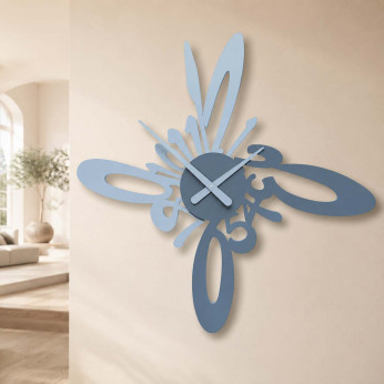 CalleaDesign Orologio da parete in legno dal design particolare Armonico