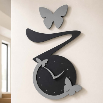 CalleaDesign Orologio da parete Farfalla
