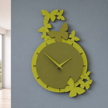 CalleaDesign Orologio da parete Farfalle Danzanti