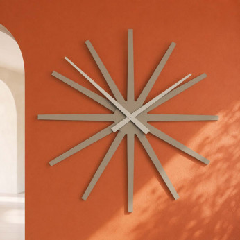 CalleaDesign Orologio da parete particolare in legno Frizz