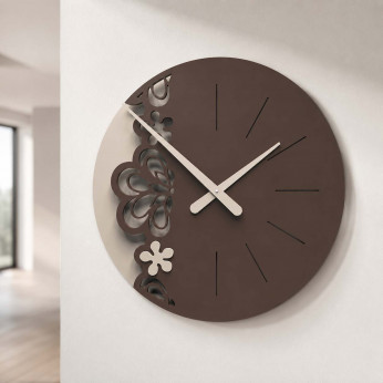 CalleaDesign Orologio da parete grande Merletto