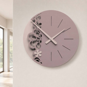 CalleaDesign Orologio da parete grande Merletto