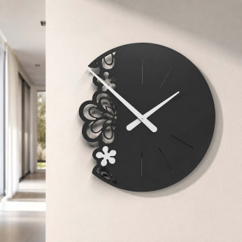 CalleaDesign Orologio da parete grande Merletto