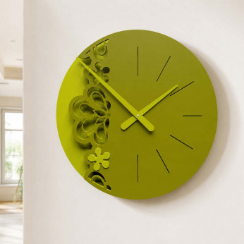 CalleaDesign Orologio da parete grande Merletto