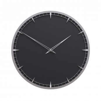 CalleaDesign Orologio da parete grande rotondo in legno dal design moderno ed elegante Eloise