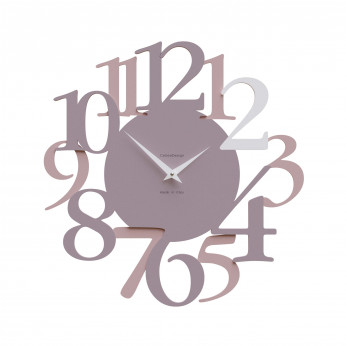 CalleaDesign Orologio da parete in legno con numeri dal design moderno Russell