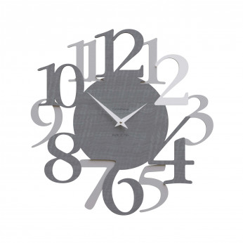 CalleaDesign Orologio da parete in legno con numeri dal design moderno Russell
