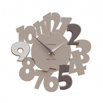 CalleaDesign Orologio da parete in legno dal design moderno Due95