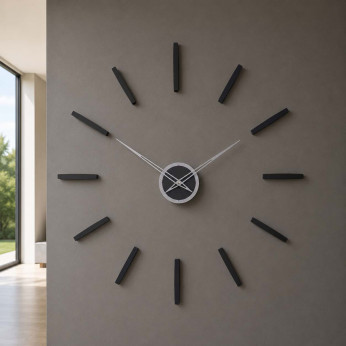 CalleaDesign Orologio da parete in legno dal design moderno e minimalista Pinturicchio
