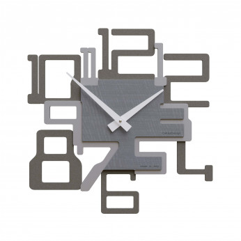 CalleaDesign Orologio da parete in legno dal design moderno ed elegante Kron