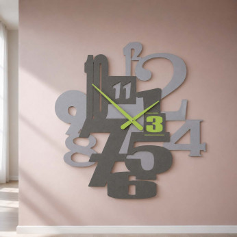 CalleaDesign Orologio da parete in legno dal design moderno Kirsten